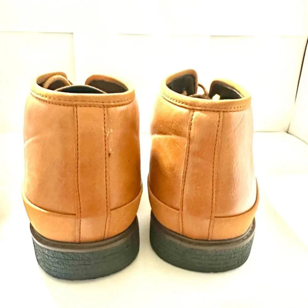 Alfani Mens Clyde Chukka Boot Color Tan Size 12 M